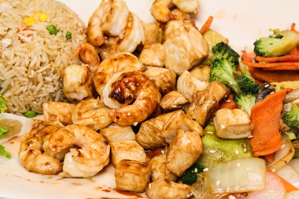 Chicken And Shrimp Fusion Japanese Steakhouse 